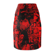 Load image into Gallery viewer, Heroism Art Pencil Skirt