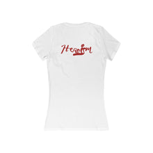 Load image into Gallery viewer, PRINCE Women's Jersey Short Sleeve Deep V-Neck Tee