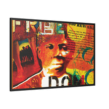 Load image into Gallery viewer, HARRIETT FREEDOM Matte Canvas Print, Black Frame