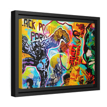 Load image into Gallery viewer, PANTHER POWER Matte Canvas print, Black Frame