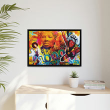 Load image into Gallery viewer, 1000 MORE Matte Canvas print, Black Frame