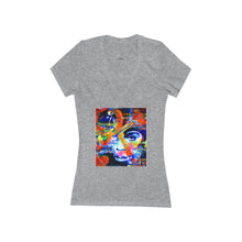 Load image into Gallery viewer, PRINCE Women's Jersey Short Sleeve Deep V-Neck Tee