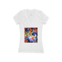Load image into Gallery viewer, PRINCE Women's Jersey Short Sleeve Deep V-Neck Tee