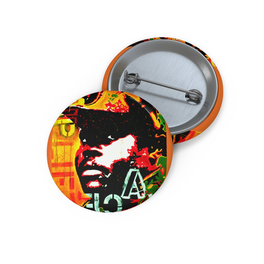 Garvey Pin Buttons