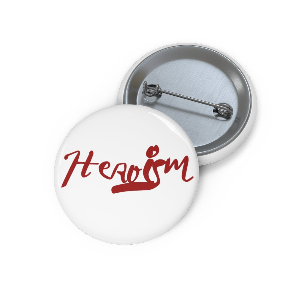 Heroism Brand 2 Pin Buttons