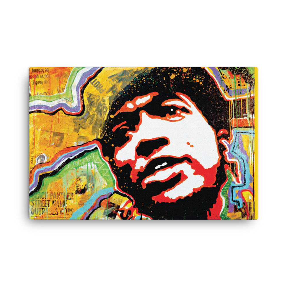 CHAIRMAN FRED Canvas Print